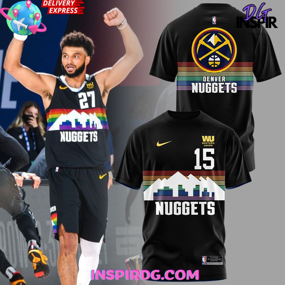 Denver Nuggets City Edition 2024 T Shirt InspirDG