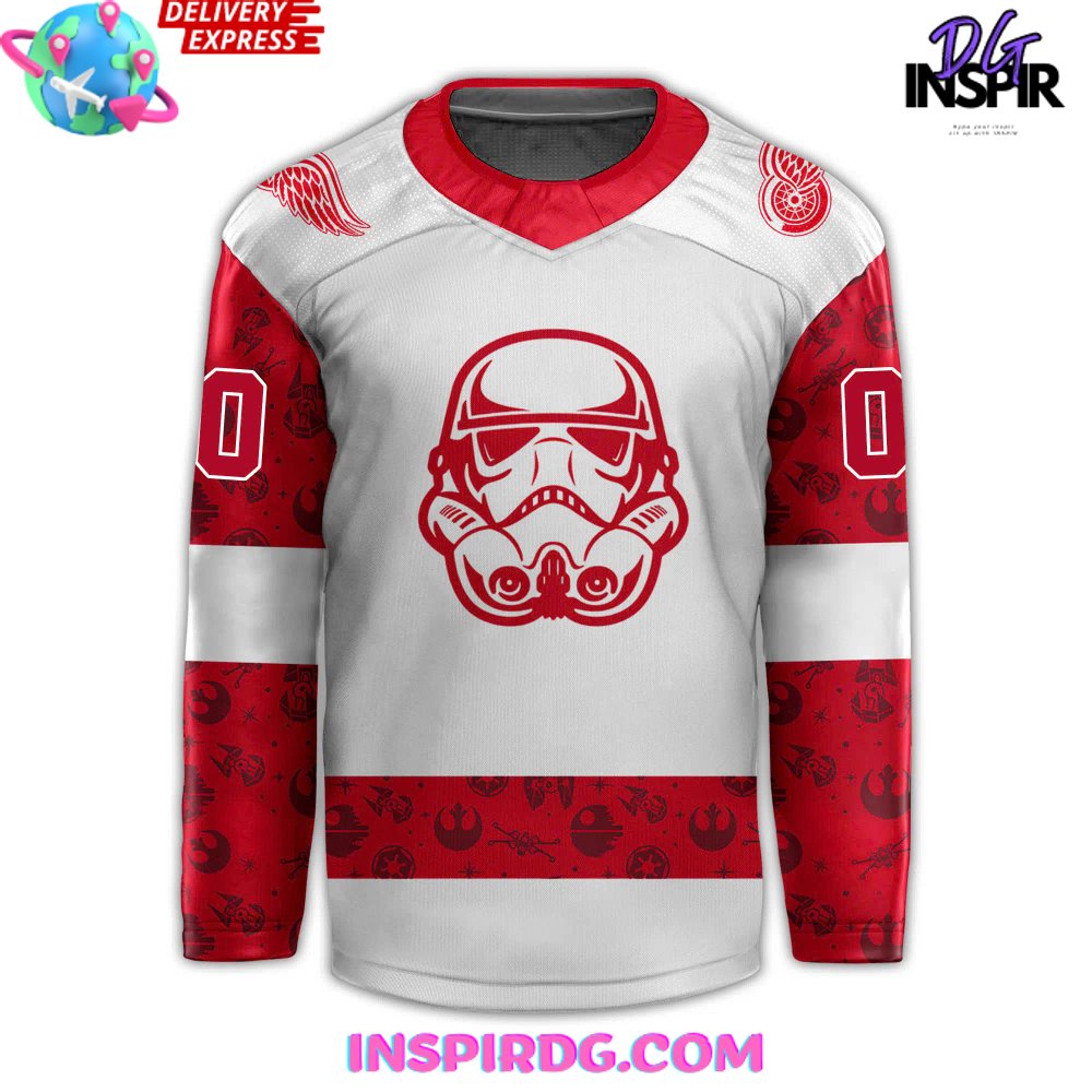 Custom fashion red wings shirt