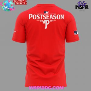 Philadelphia Phillies Red October 2024 Red TShirt