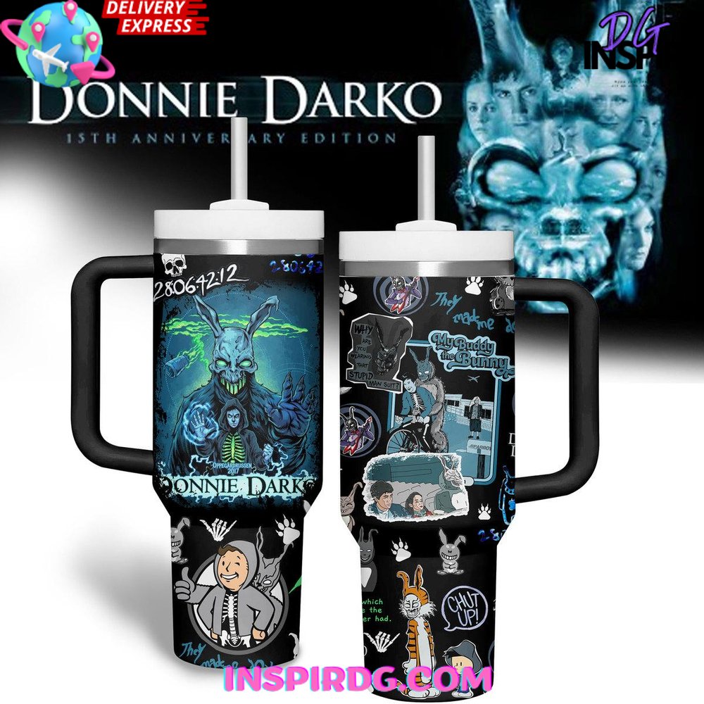 Donnie Darko 15th Anniversary Edition Stanley Tumbler Cup Donnie Darko 15th Anniversary Edition Stanley Tumbler Cup