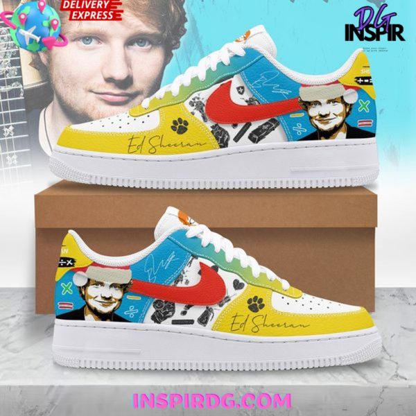 Ed Sheeran Christmas Limited Edition Nike Air Force 1