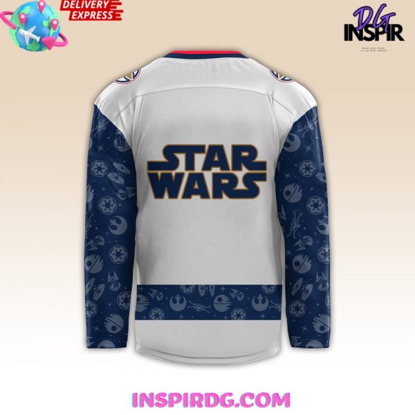 Edmonton Oilers x Star Wars Night 2024 Hockey Jersey