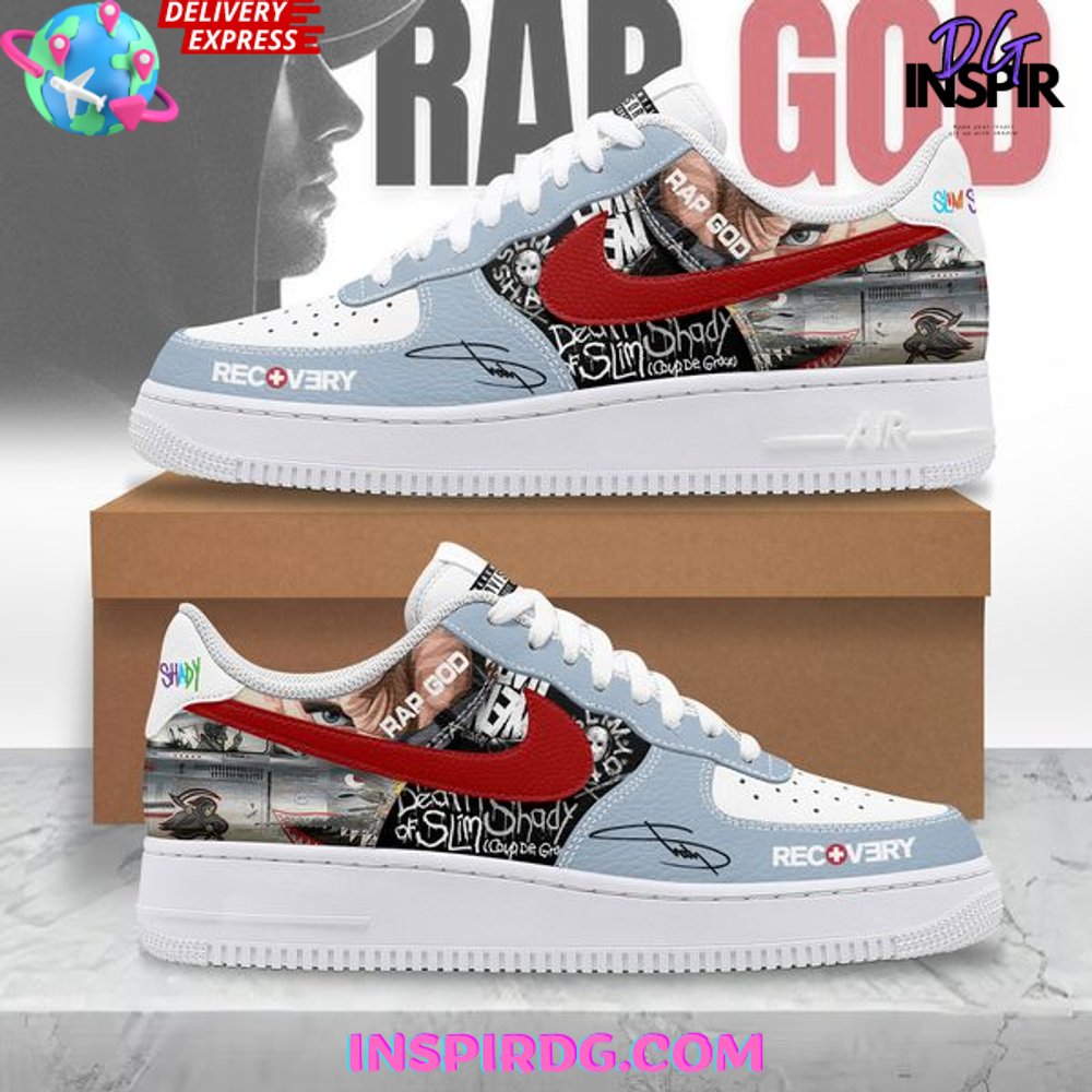 Eminem Rap God Limited Edition Nike Air Force 1 InspirDG