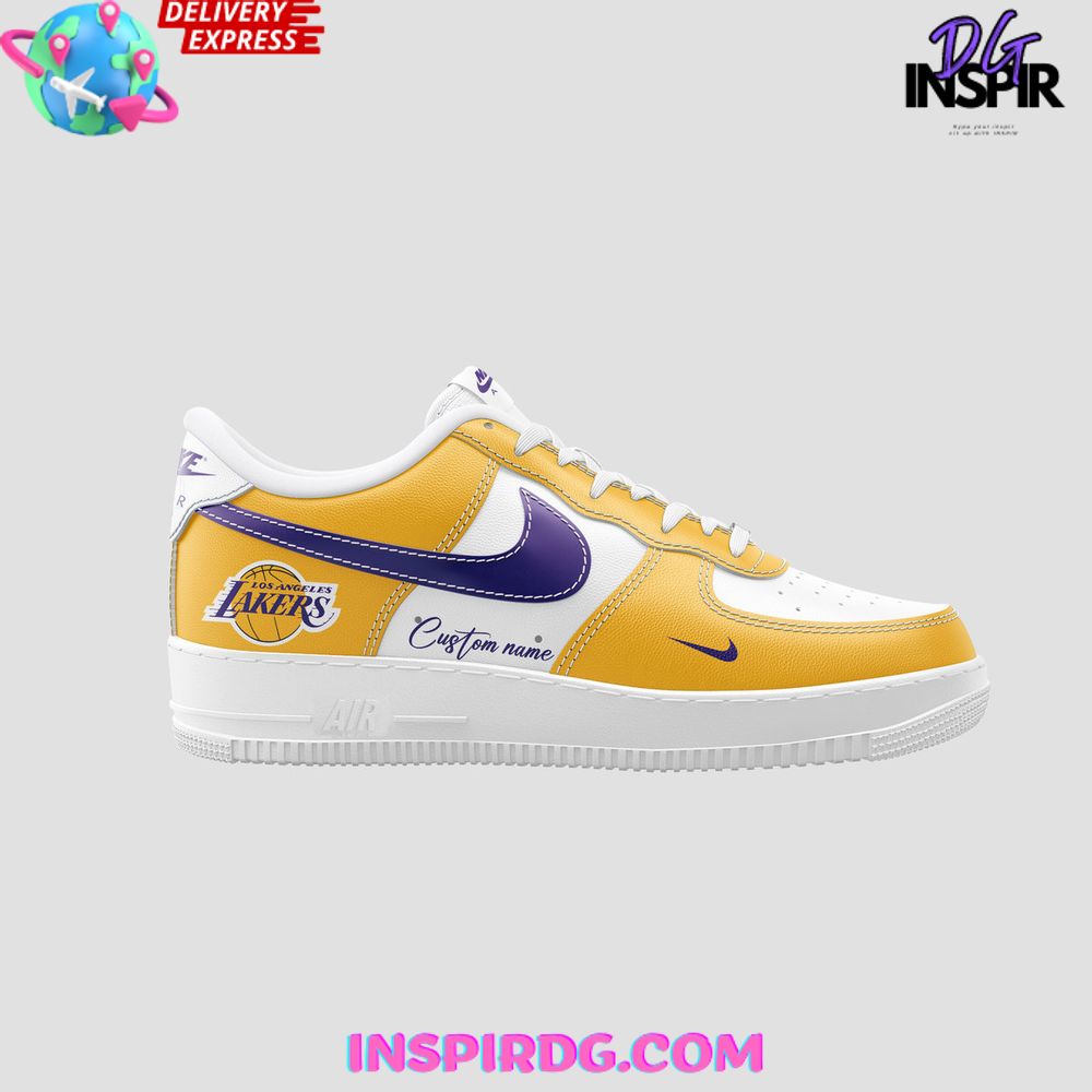 Air force ones lakers online