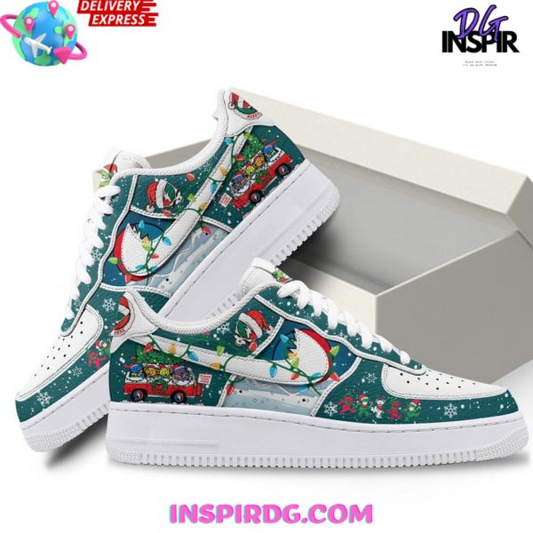 Grateful Dead Merry Christmas Limited Edition Nike Air Force 1
