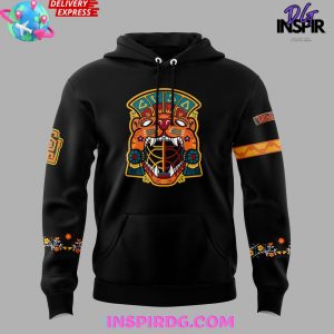 San Jose Sharks Tigres Del Mar 2024 Black Hoodie