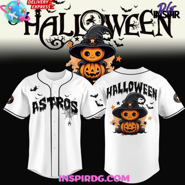 Houston Astros Happy Halloween 2024 Baseball Jersey