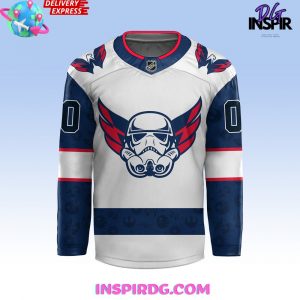 Washington Capitals x Star Wars Night 2024 Custom Hockey Jersey