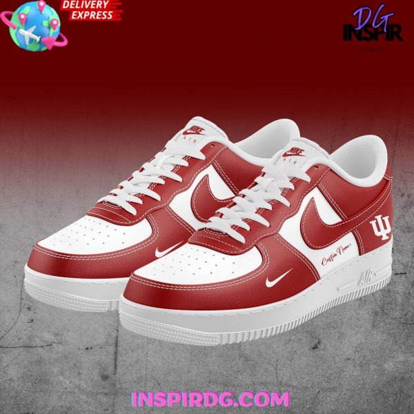 Indiana Hoosiers Custom Nike Air Force 1