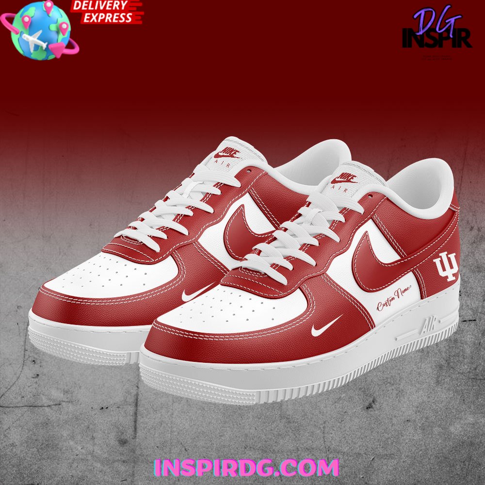 Indiana Hoosiers Custom Nike Air Force 1 InspirDG