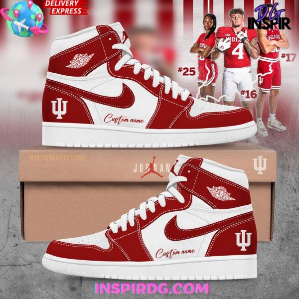 Indiana Hoosiers Custom Nike Air Jordan 1
