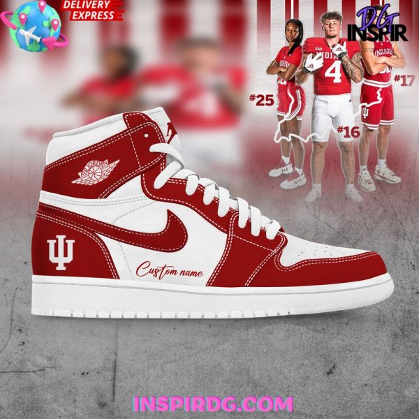 Indiana Hoosiers Custom Nike Air Jordan 1