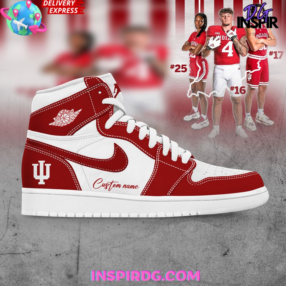 Indiana Hoosiers Custom Nike Air Jordan 1 Indiana Hoosiers Custom Nike Air Jordan 1