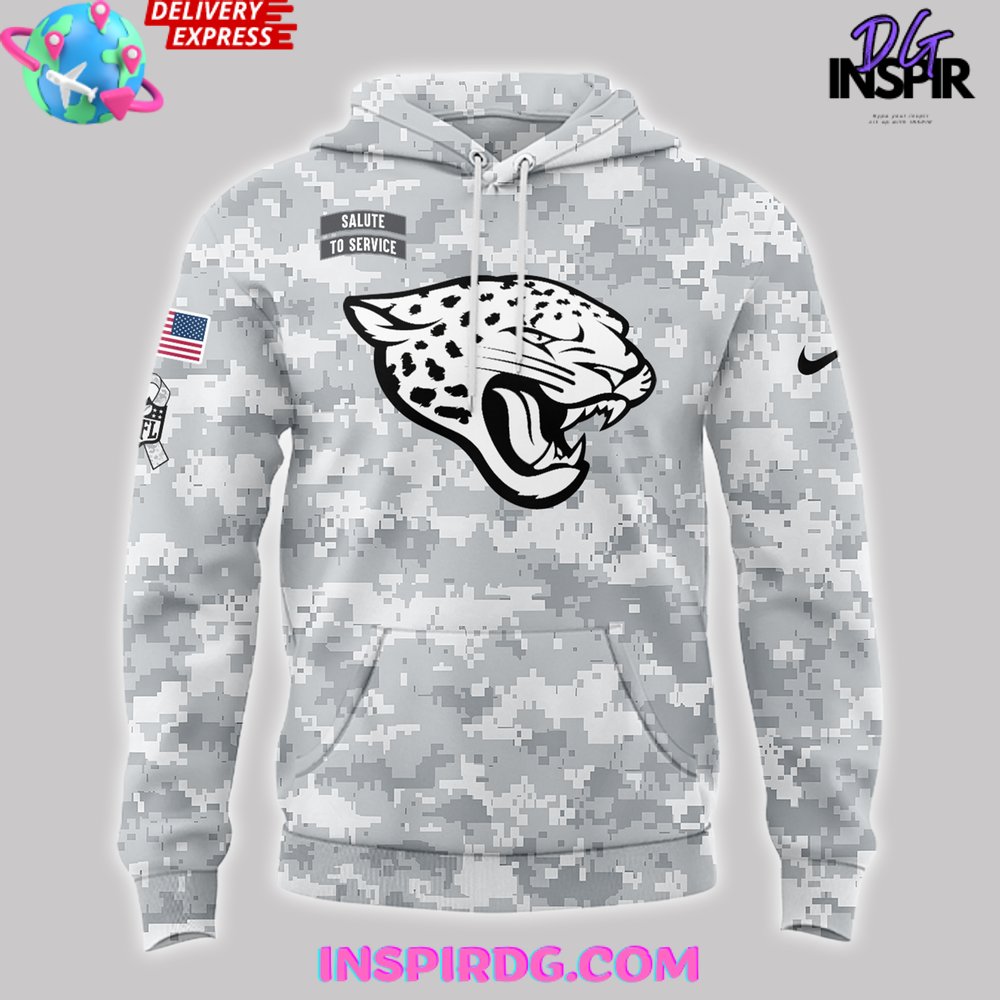 Jacksonville Jaguars Salute To Service Limited Edition Hoodie InspirDG