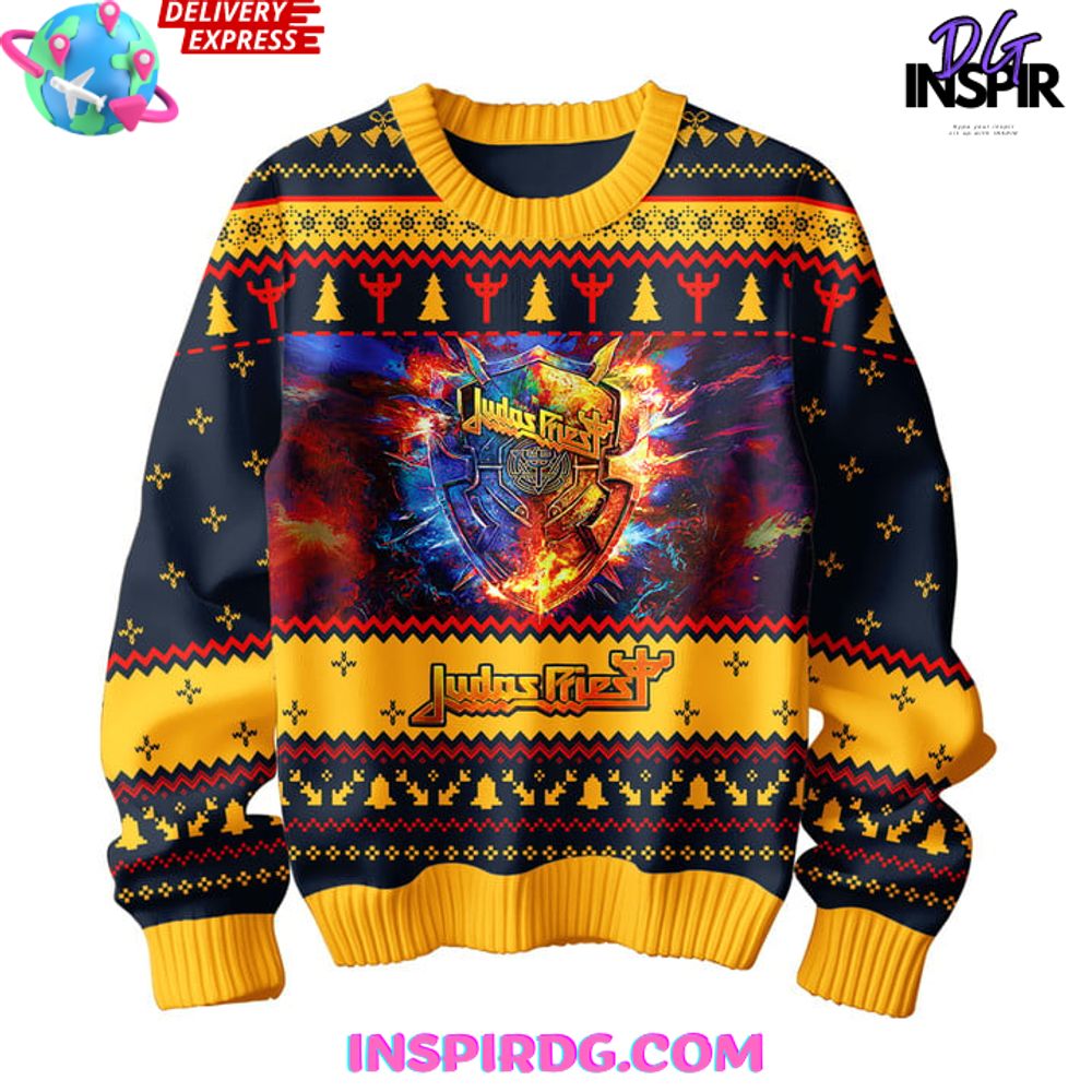 Judas Priest Premium Special Ugly Sweater Judas Priest Premium Special Ugly Sweater