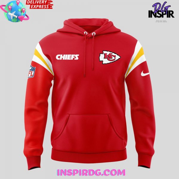 Kansas City Chiefs New Uniform 202425 Red Hoodie InspirDG
