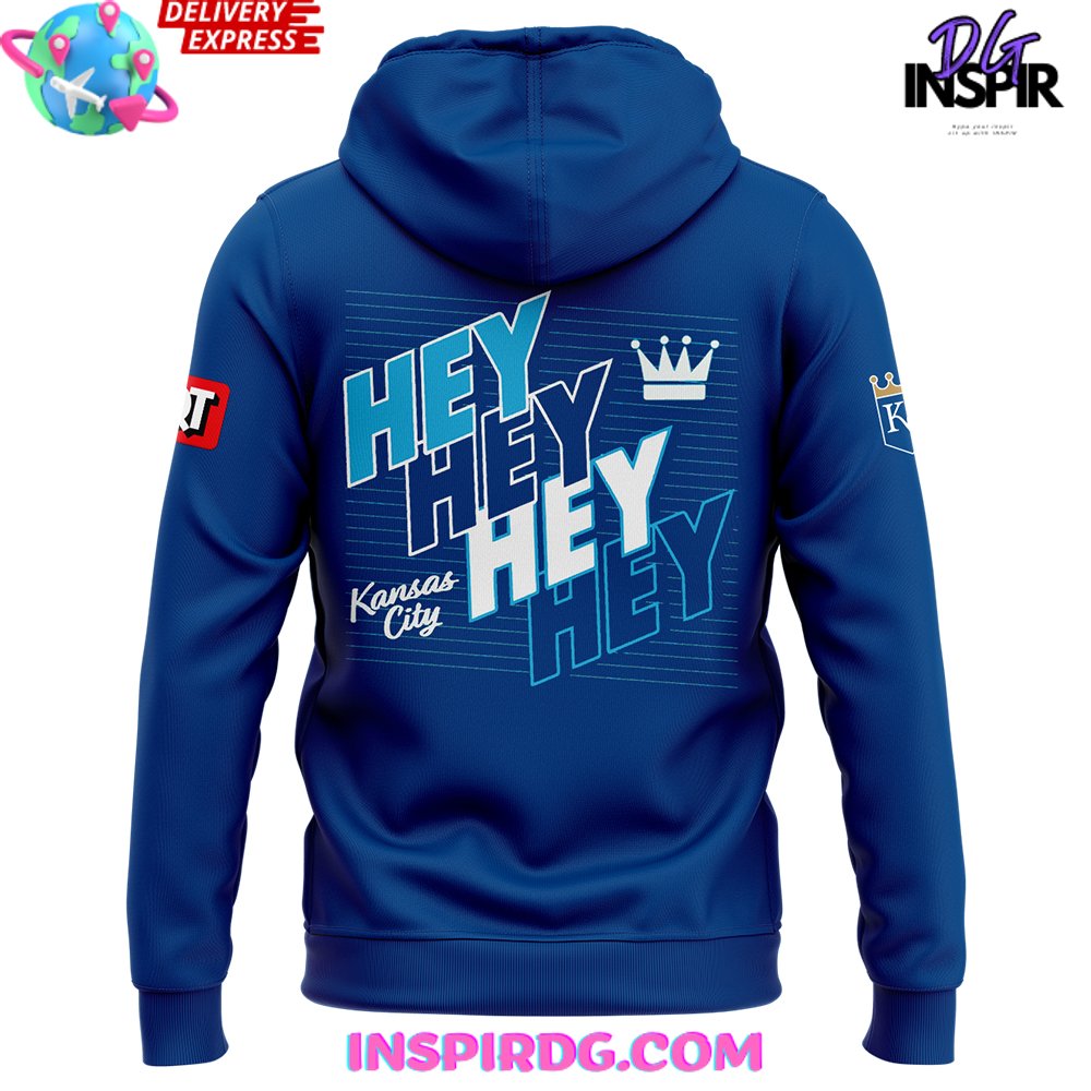 Kansas City Royals October Ready Hey Hey 2024 Zip Hoodie Kansas City Royals October Ready Hey Hey 2024 Zip Hoodie