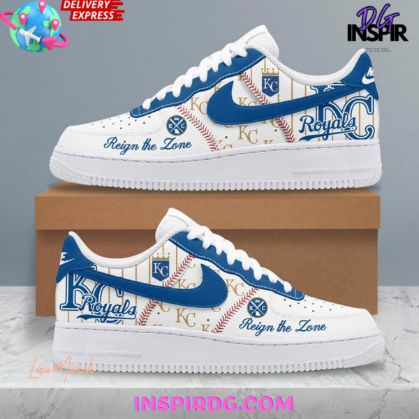 Kansas City Royals Reign The Zone Limited Edition Nike Air Force 1