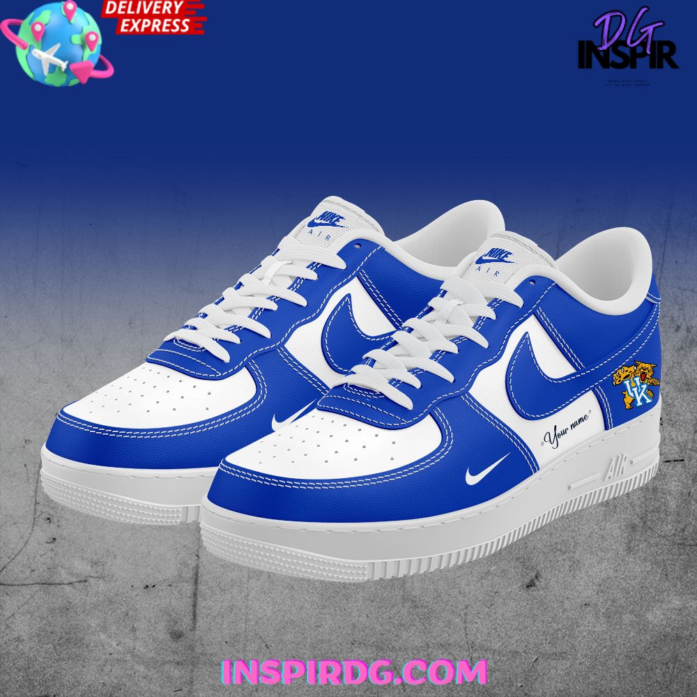 Kentucky Wildcats Custom Nike Air Force 1 InspirDG