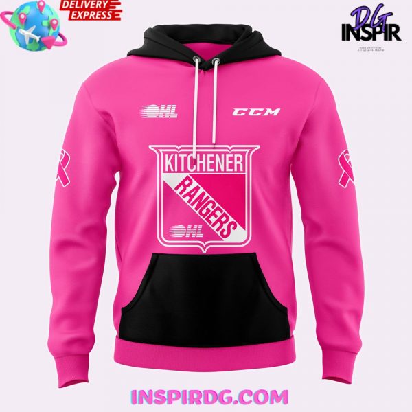 Kitchener Rangers Pink in the Rink Night 2024 Hoodie