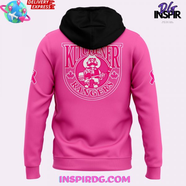 Kitchener Rangers Pink in the Rink Night 2024 Hoodie