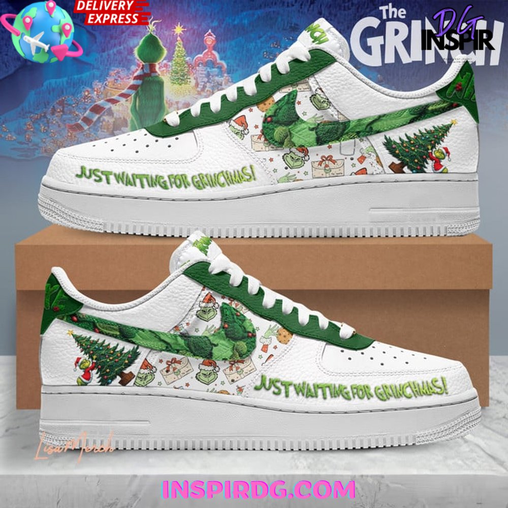 The Grinch Don’t Be a Grinch Limited Edition Nike Air Force 1 The Grinch Don’t Be a Grinch Limited Edition Nike Air Force 1