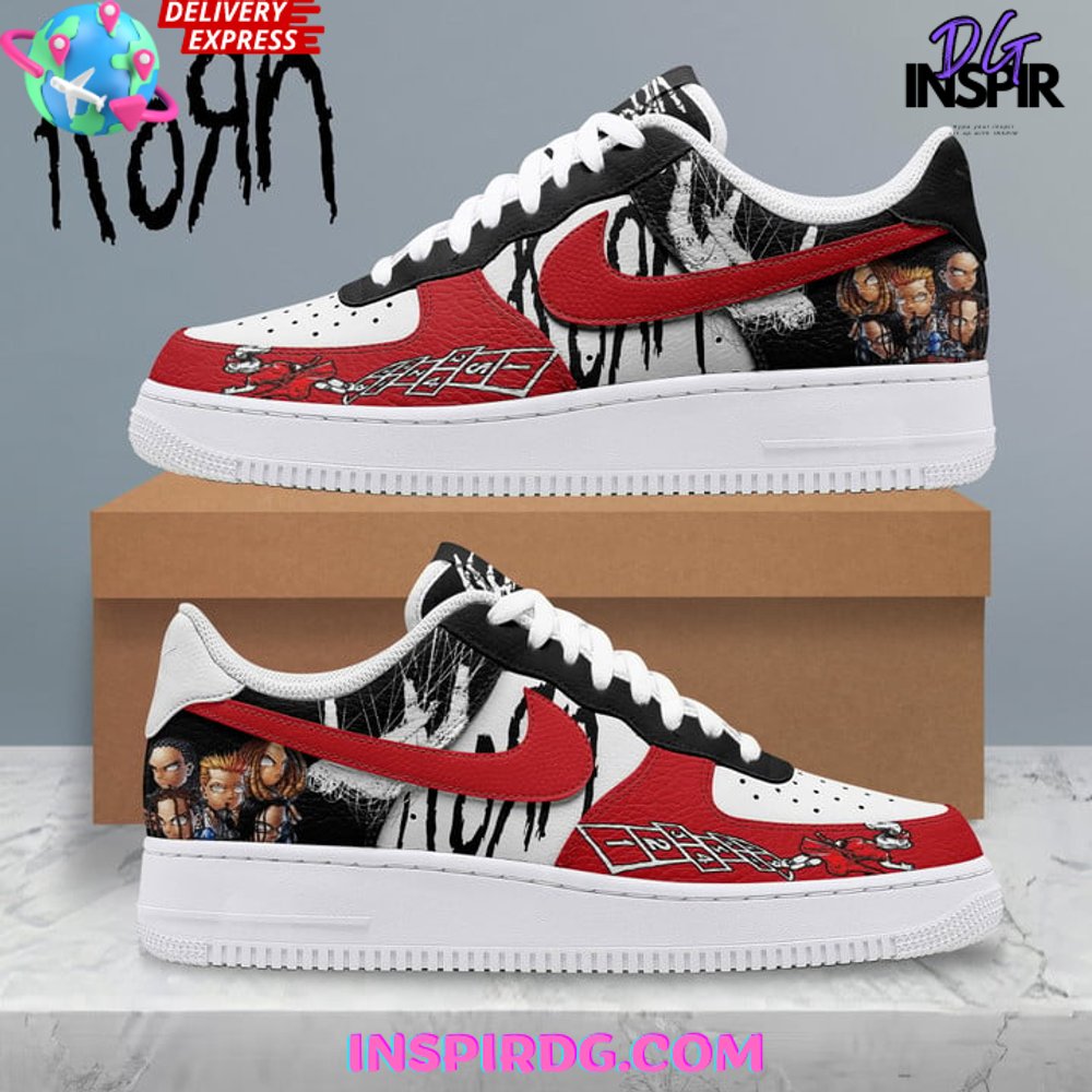 Korn Band Vibe Limited Edition Nike Air Force 1 Korn Band Vibe Limited Edition Nike Air Force 1