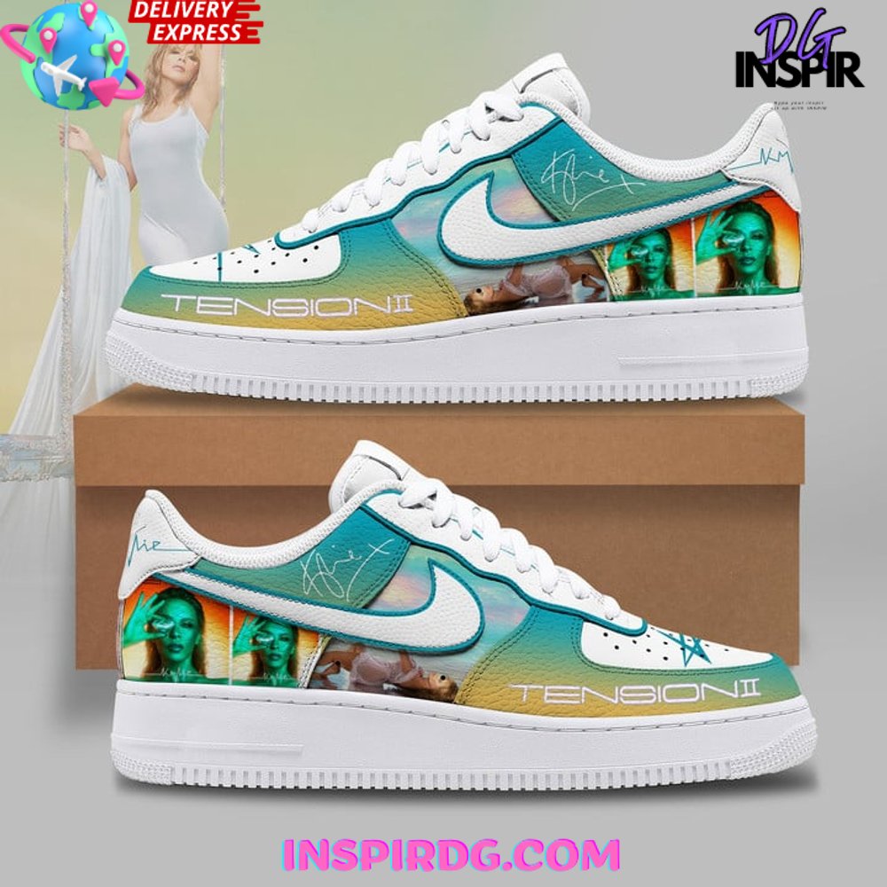 Kylie Minogue Tension II Limited Edition Nike Air Force 1 InspirDG