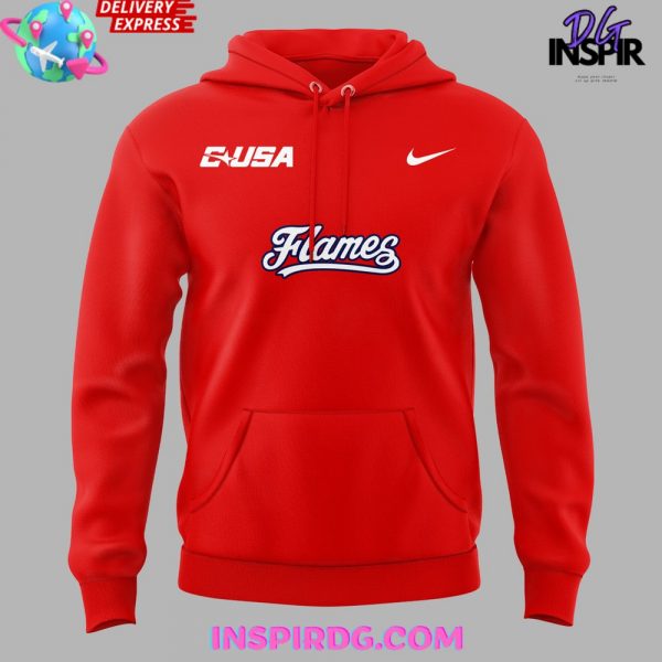 Liberty Flames Football 2024 Red Hoodie