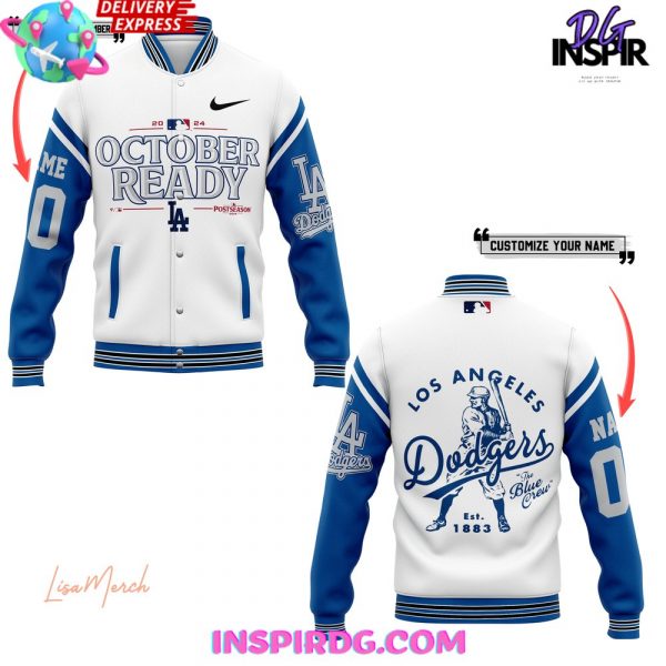 Los Angeles Dodgers October Ready 2024 Custom Baseball Jacket