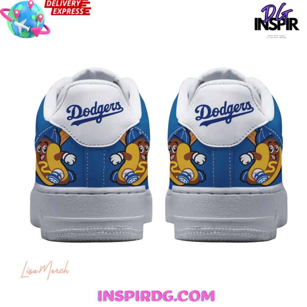 Los Angeles Dodgers Sweep Hot Dogs Nike Air Force 1 Los Angeles Dodgers Sweep Hot Dogs Nike Air Force 1