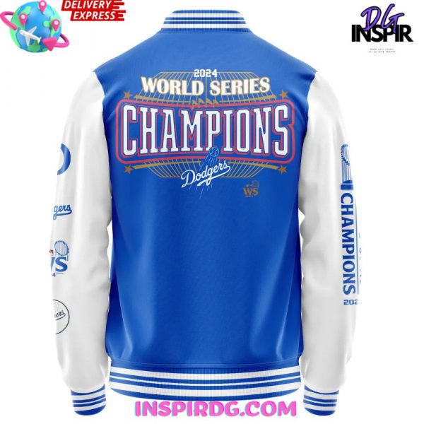 Los Angeles Dodgers x World Series Champions 2024 Blue Jacket