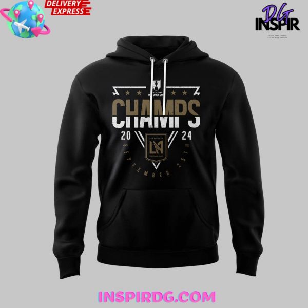 Los Angeles Football Club 2024 US Open Cup Champions Hoodie