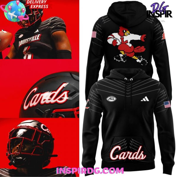 Louisville Cardinals ACC 2024 Black Hoodie