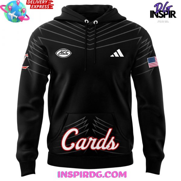 Louisville Cardinals ACC 2024 Black Hoodie
