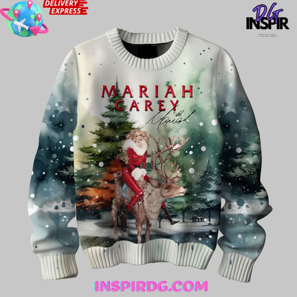 Mariah Carey All I Want For Christmas is You Sweater InspirDG