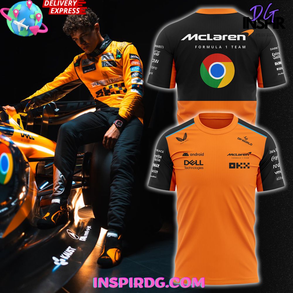 McLaren Formula 1 x Google Chrome T-Shirt McLaren Formula 1 x Google Chrome T-Shirt