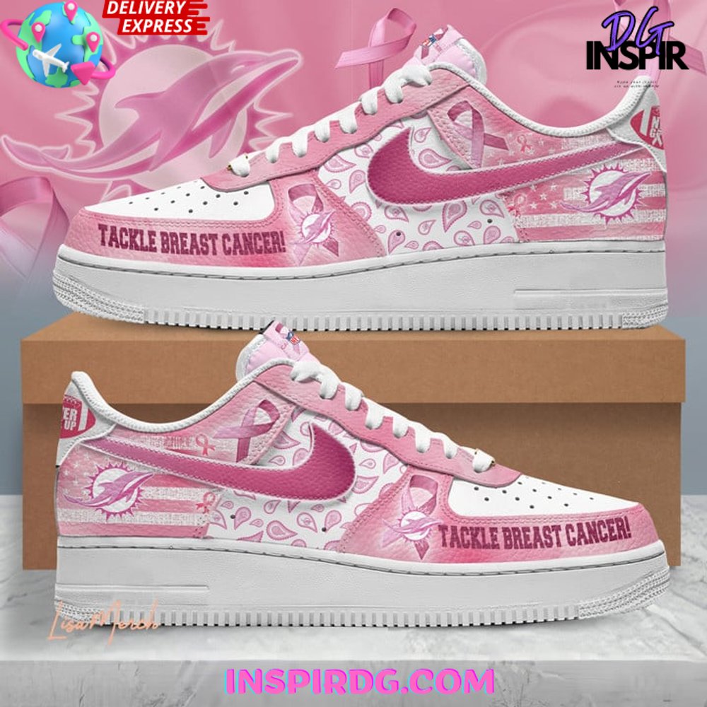 Nike air force 1 miami dolphins best sale