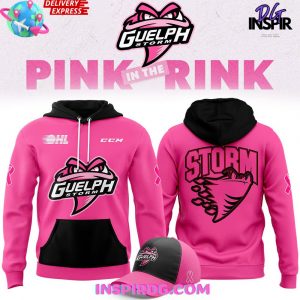 Guelph Storm Pink in the Rink Night 2024 Hoodie
