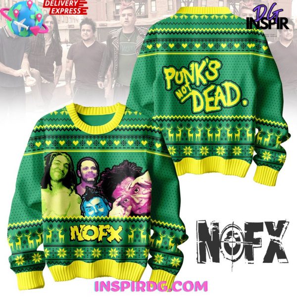 NOFX Punks Not Dead Special Ugly Sweater