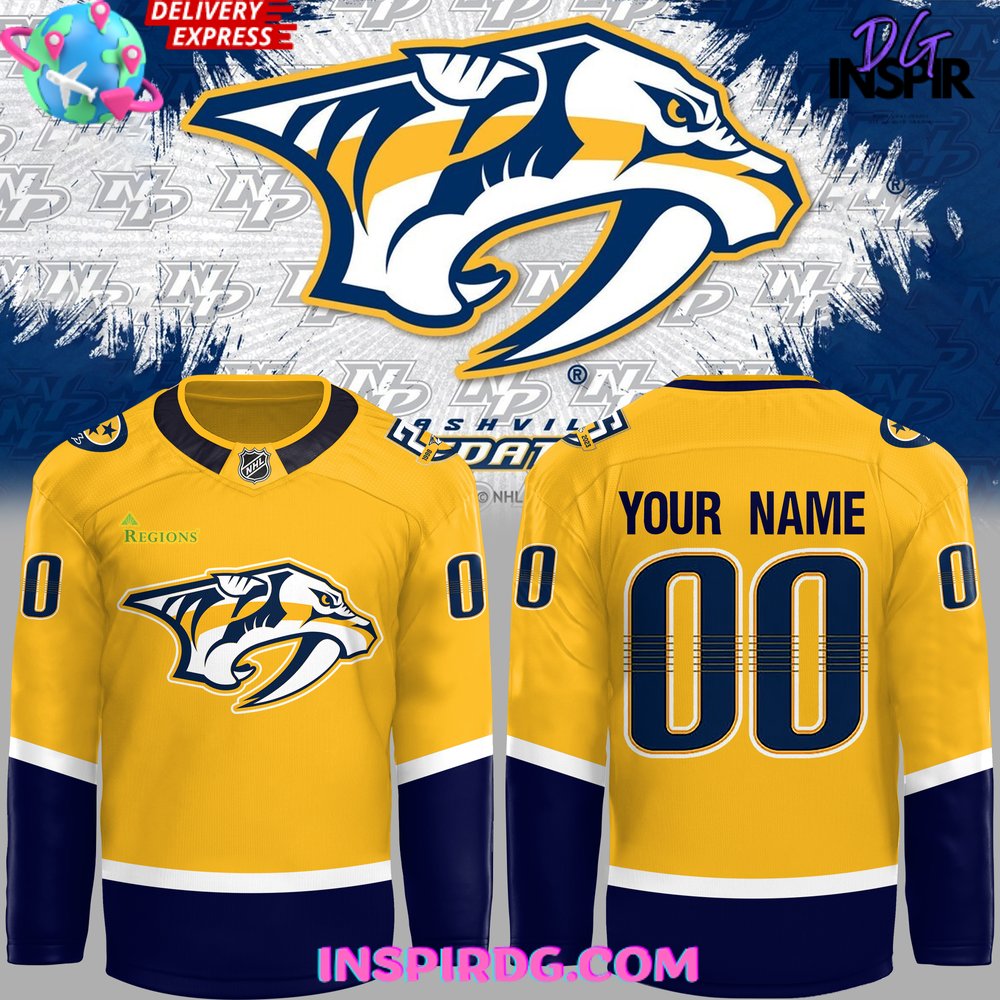 Nashville Predators Regions 2024 Hockey Jersey InspirDG