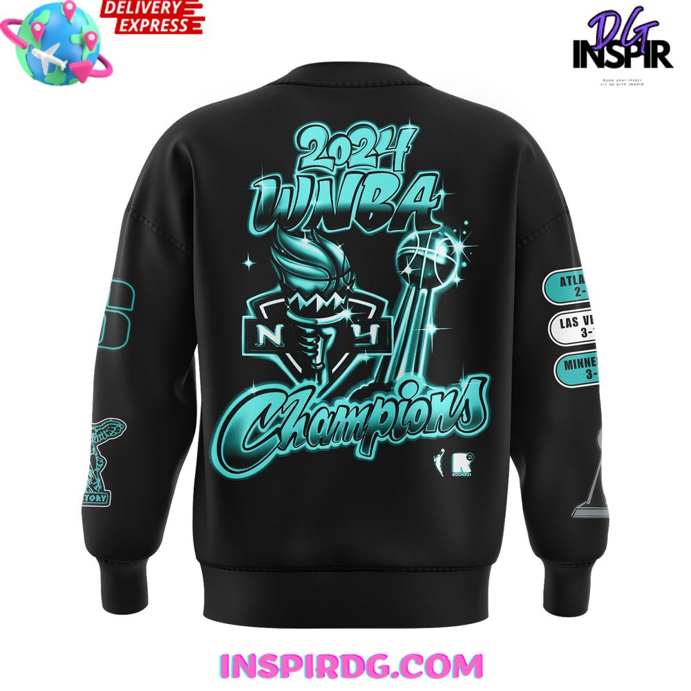 New York Liberty 2024 WNBA Champions Special Sweatshirt New York Liberty 2024 WNBA Champions Special Sweatshirt