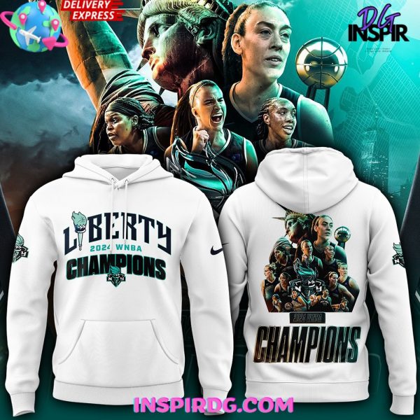 New York Liberty 2024 WNBA Finals Champions Special Hoodie