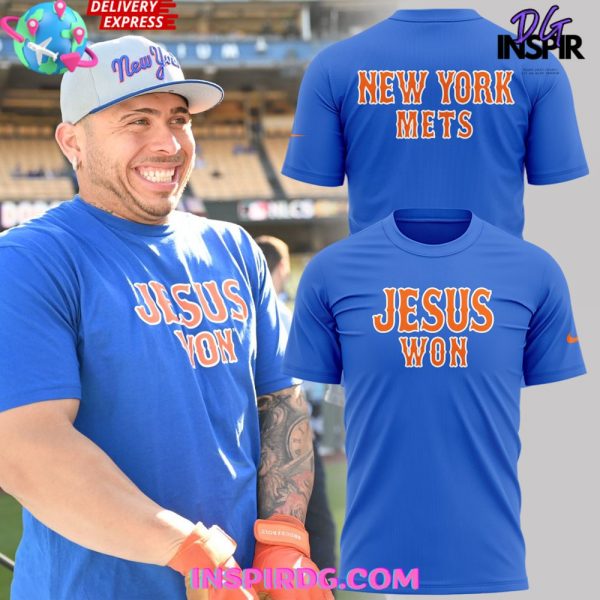 New York Mets Jesus Won 2024 T-Shirt