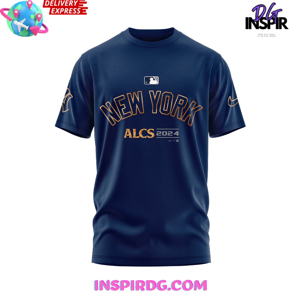 New York Yankees NLCS POUND Bronx Bomber 2024 T-Shirt New York Yankees NLCS POUND Bronx Bomber 2024 T-Shirt
