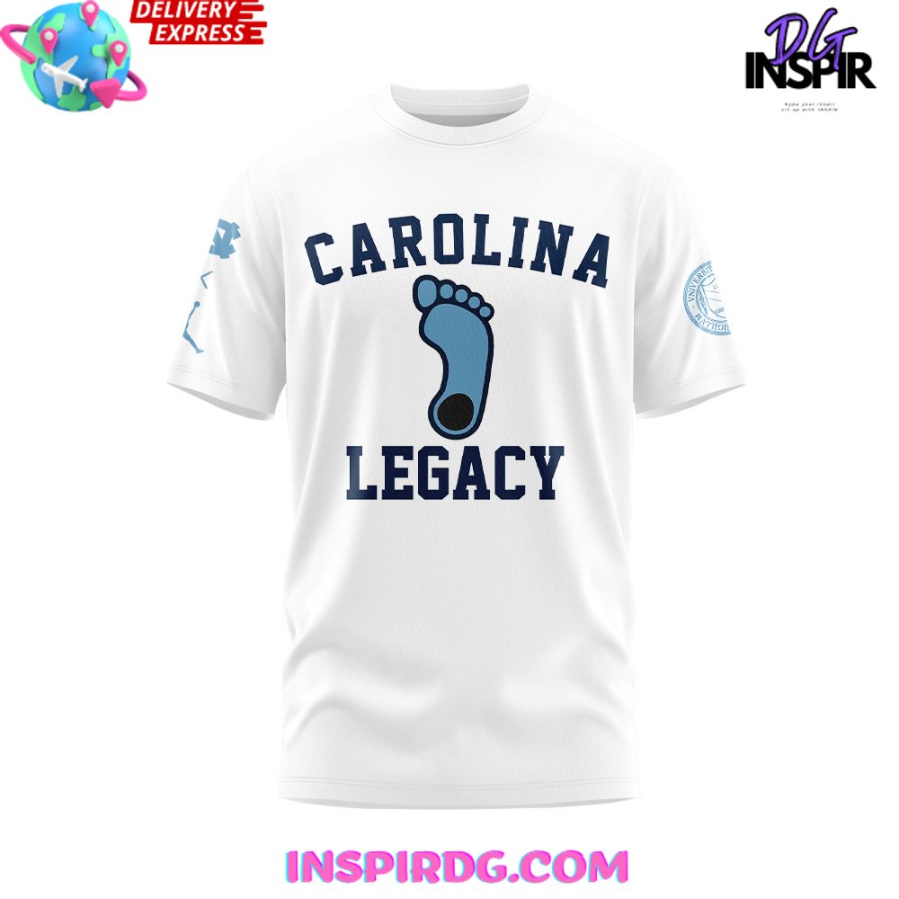 North Carolina Tar Heels Legacy Born Bred Dead T-Shirt North Carolina Tar Heels Legacy Born Bred Dead T-Shirt