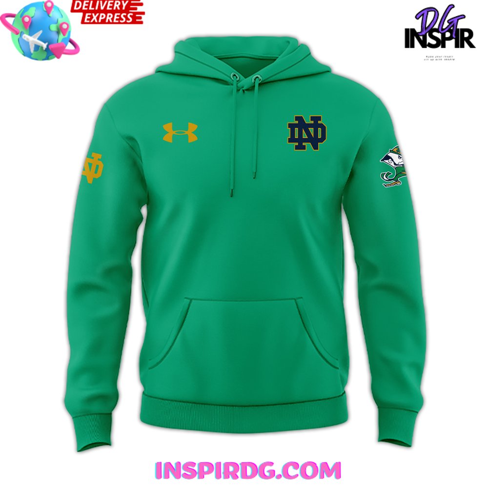 Notre Dame Fighting Irish Kelly Green 2024 Hoodie InspirDG