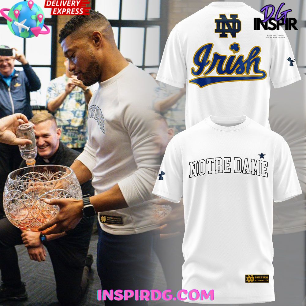 Notre Dame Fighting Irish Marcus Freeman T-Shirt Notre Dame Fighting Irish Marcus Freeman T-Shirt