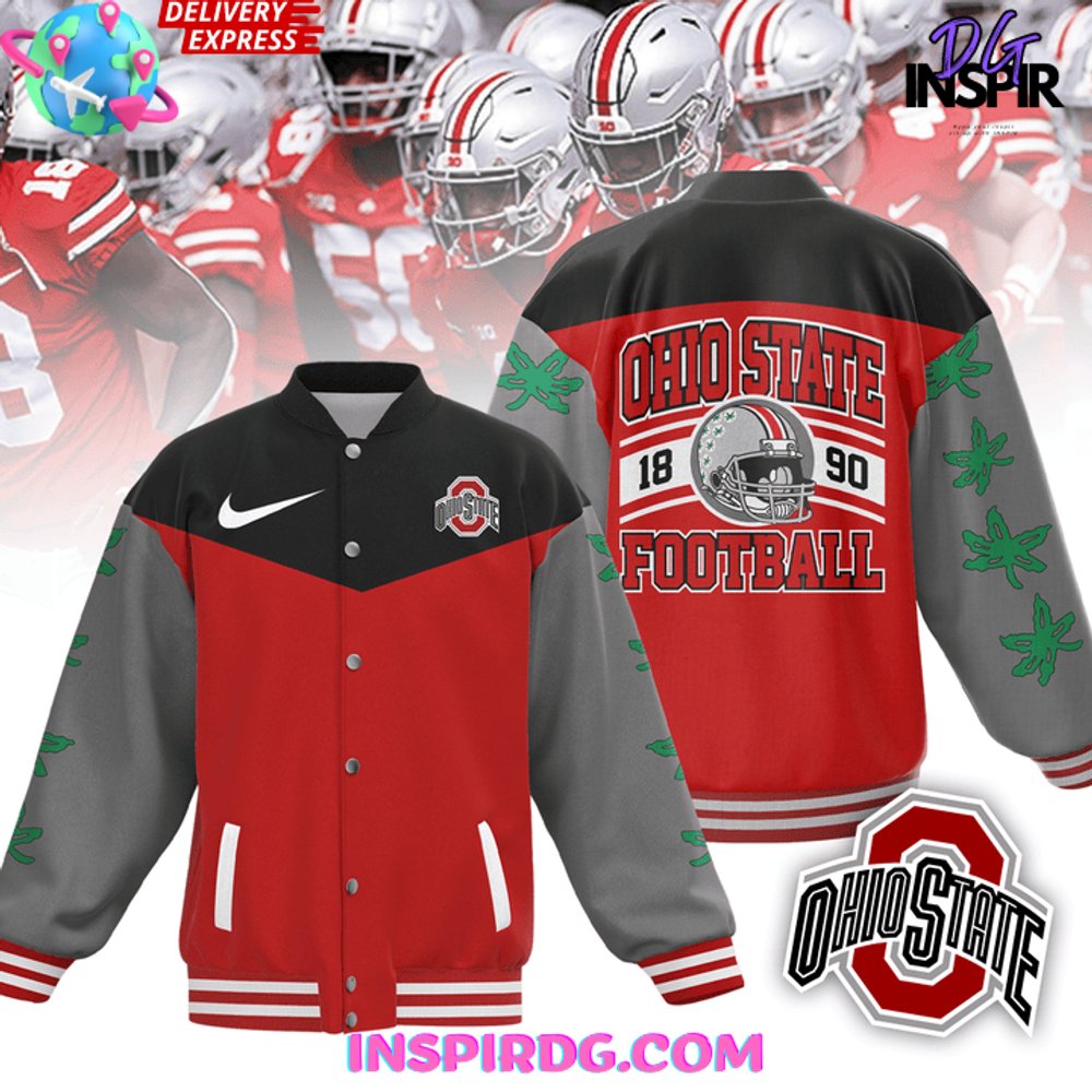 Nike ohio state bomber jacket hotsell