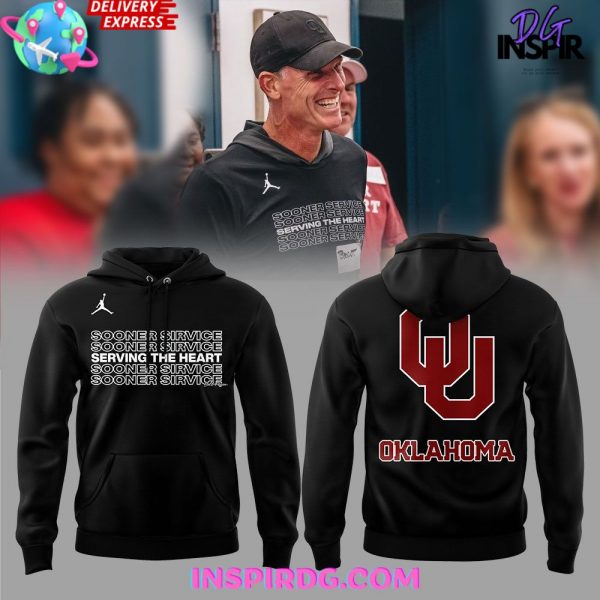 Oklahoma Sooners Serving The Heart 2024 Hoodie